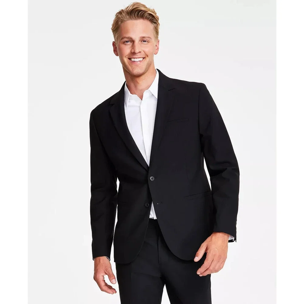 NEW! Calvin Klein Men's XL Refined Slim-Fit Stretch Suit Jacket NWT $269 - Picture 1 of 5